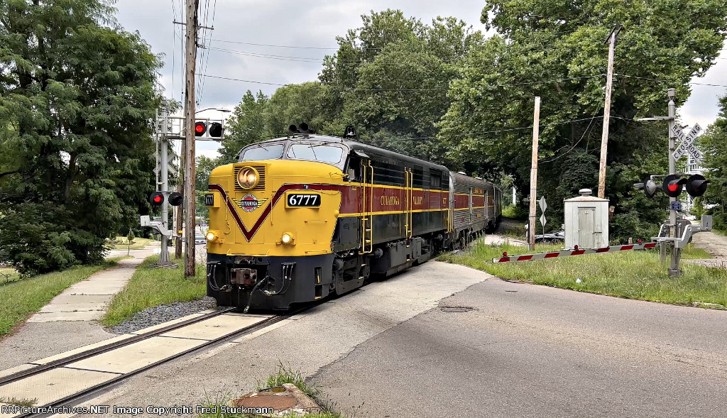 CVSR 6777 crosses North St.